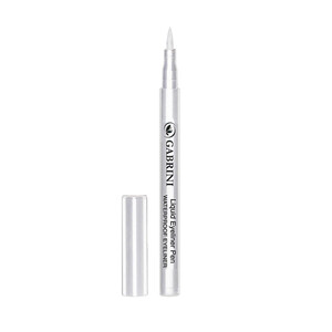 خط چشم ماژیکی سفید ضدآب گابرینی مدل Liquid Eyeliner Pen WATERPROOF با ماندگاری ۱۲ ساعته وزن ۲ گرم
