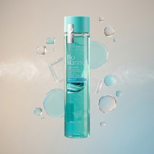تونیک پاک کننده صورت بایومارین مدل AQUA PURE با خاصیت مات‌کننده و کنترل چربی مناسب انواع پوست حجم ۲۰۰ میل