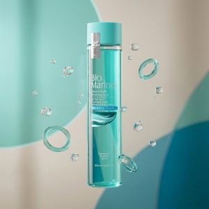 تونیک پاک کننده صورت بایومارین مدل AQUA PURE با خاصیت مات‌کننده و کنترل چربی مناسب انواع پوست حجم ۲۰۰ میل