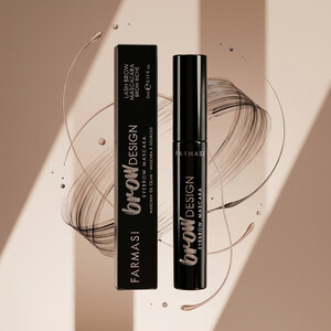 ریمل ابرو اصل فارماسی مدل Brow DESIGN برای حالت‌دهی و تثبیت تارهای ابرو