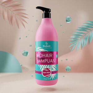 شامپو بایوهیر (Biohair shampoo) مدل SALT FREE بدون نمک برای انواع مو