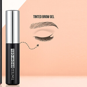 ژل ابرو برای ابرو کم پشت فلورمار مدل TINTED BROW با فیبرهای بسیار ریز