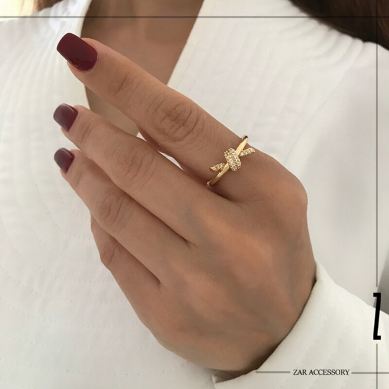 انگشتر گره تیفانی