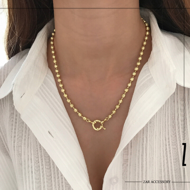 گردنبند البرنادو قفل ملوانی