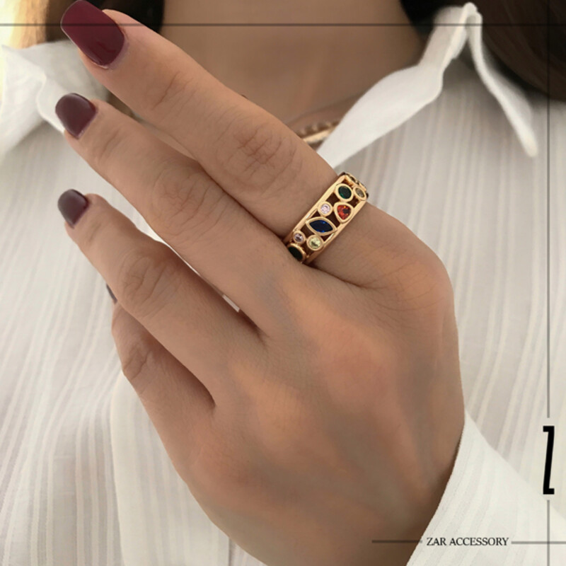 انگشتر مولتی کالر