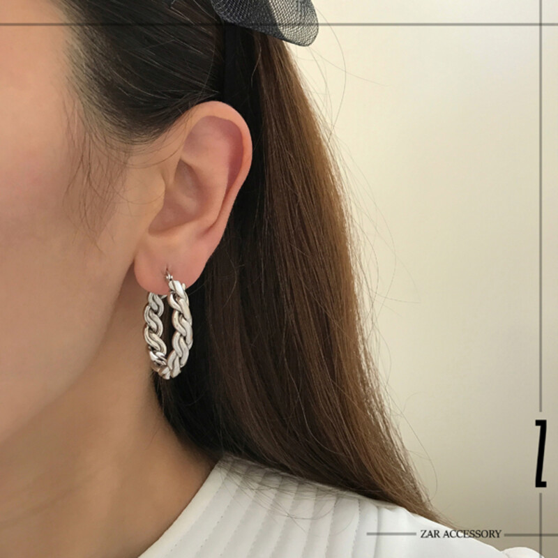 گوشواره بافت بیضی