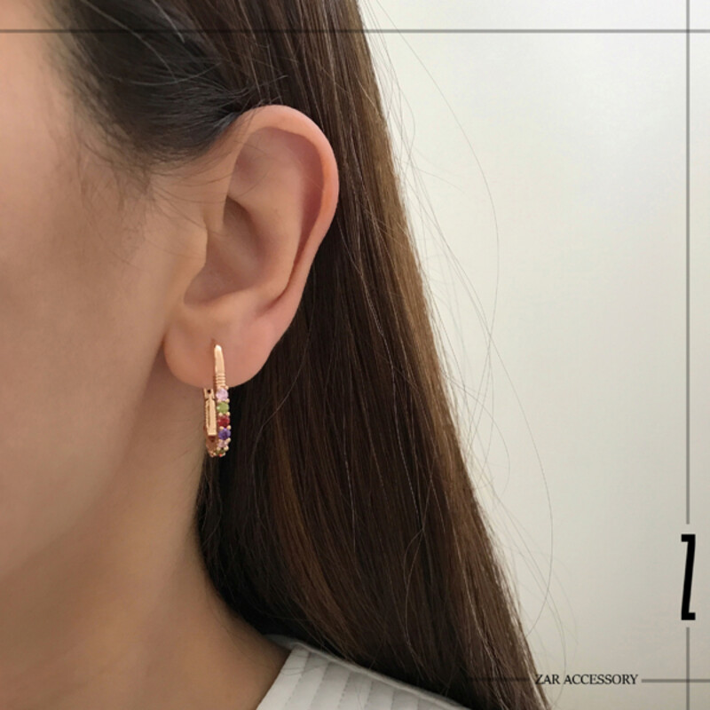 گوشواره مولتی کالر