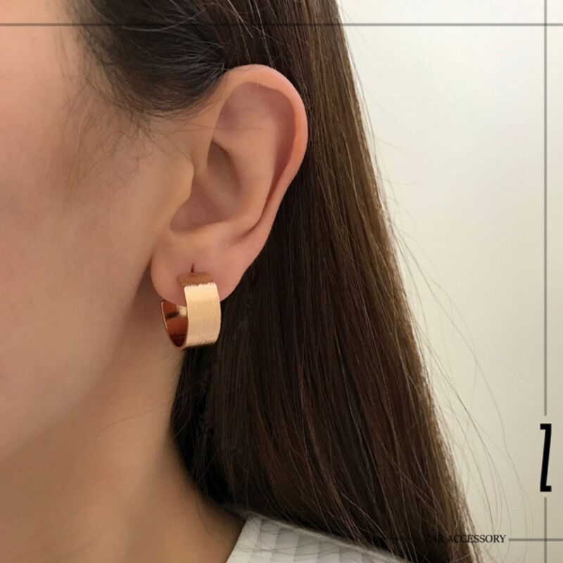 گوشواره حلقه‌ای فلت ورنیر