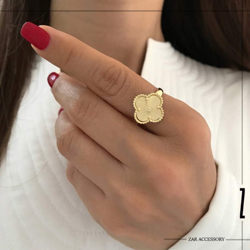 انگشتر ونکلیف تراش‌دار