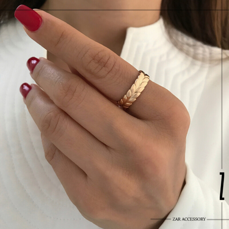 انگشتر گندم آینه‌ای