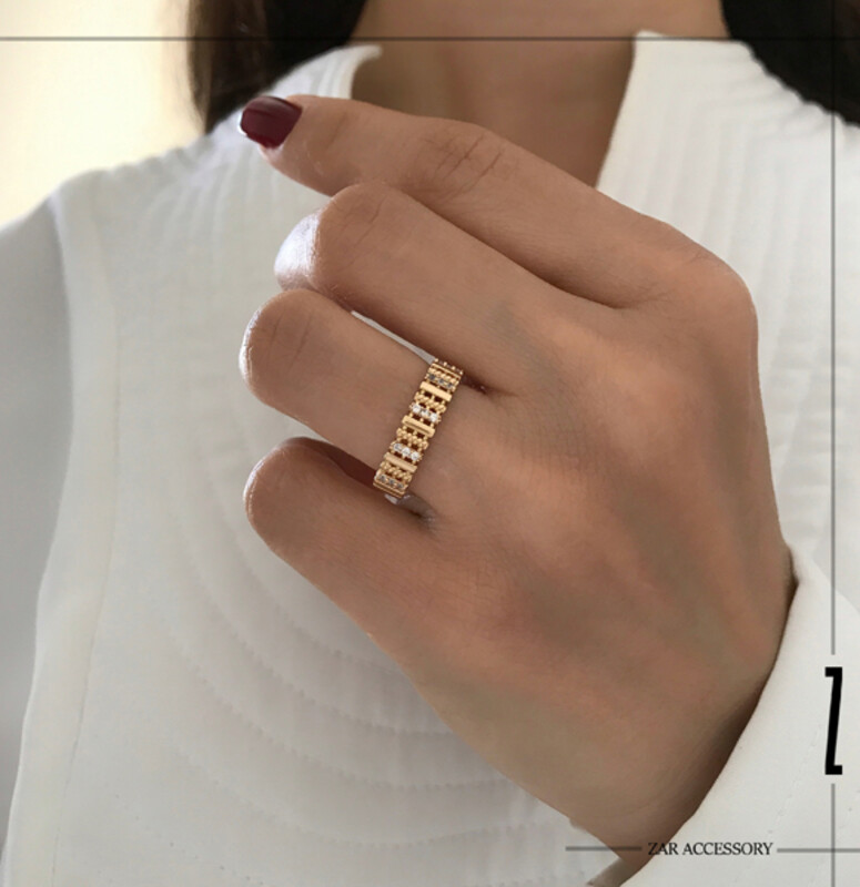 انگشتر رینگ مشبک