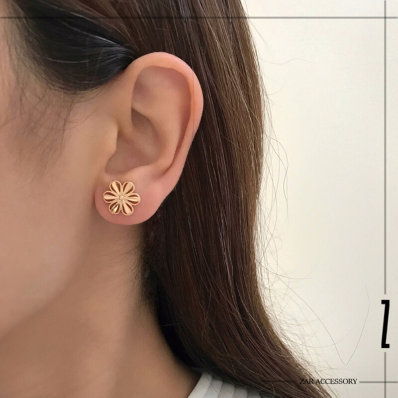 گوشواره گل آینه‌ای