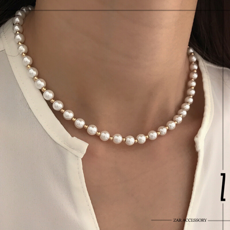 گردنبند مروارید و گوی