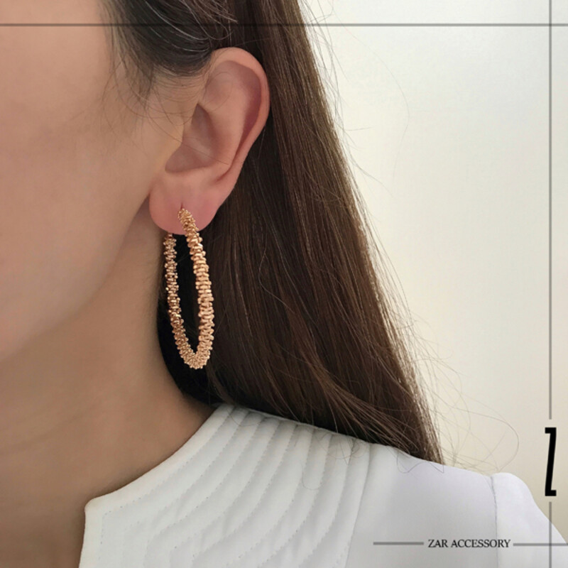 گوشواره حلقه‌ای خاویاری