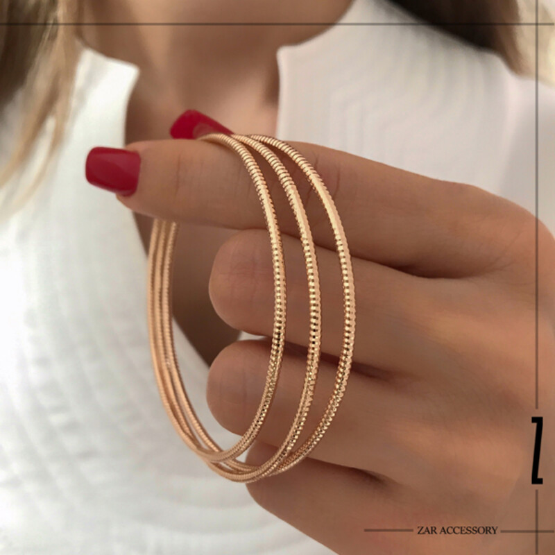 النگو زنانه تراش‌دار