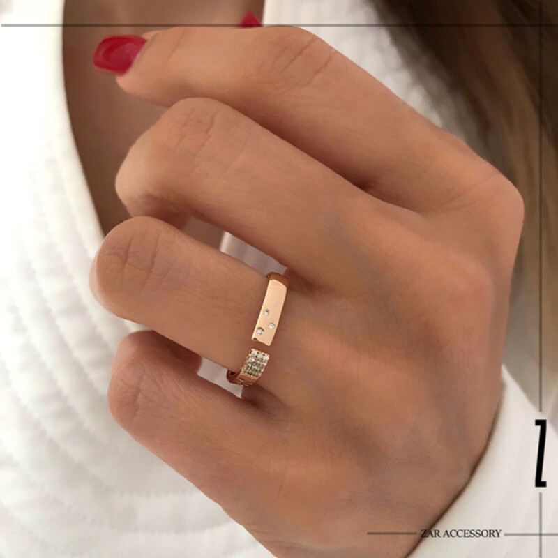 انگشتر زنانه چهار وجه