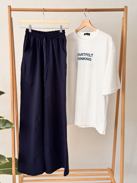 ست تیشرت و شلوار مدل هارتفلت