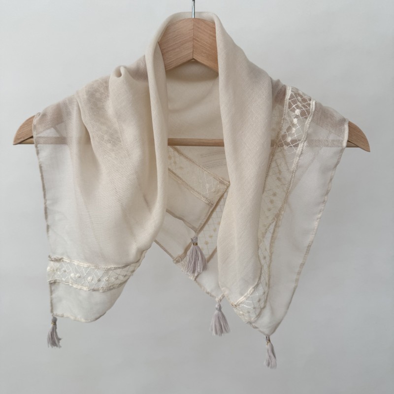 مینی اسکارف نخی کد 202