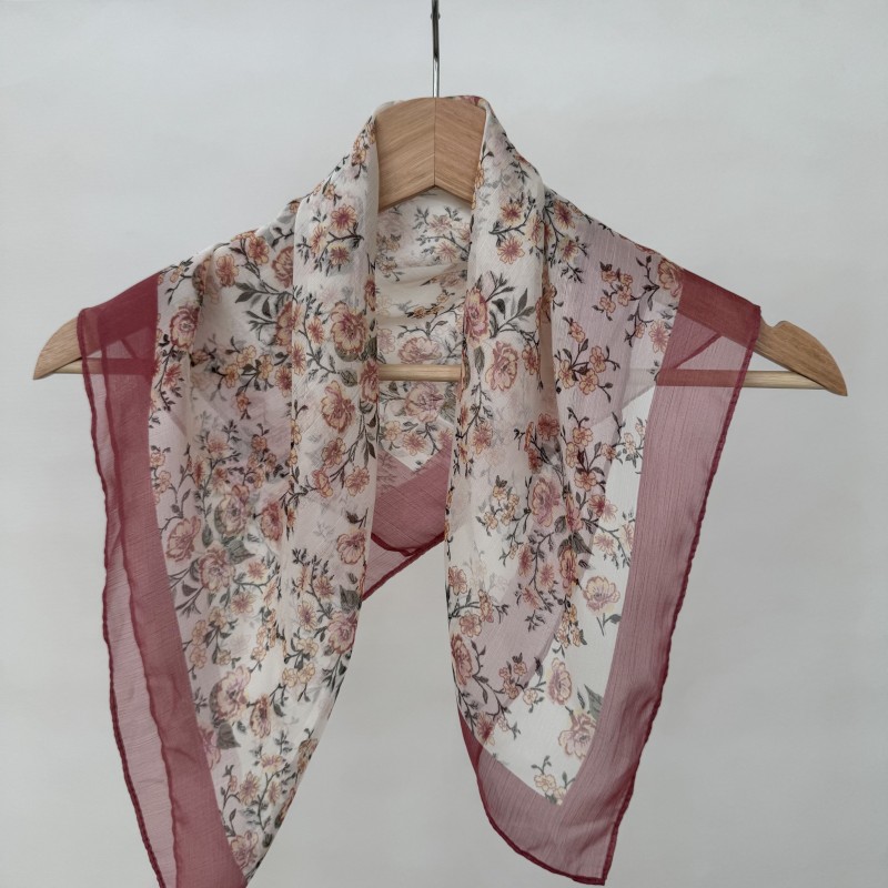 مینی اسکارف حریر کد 401