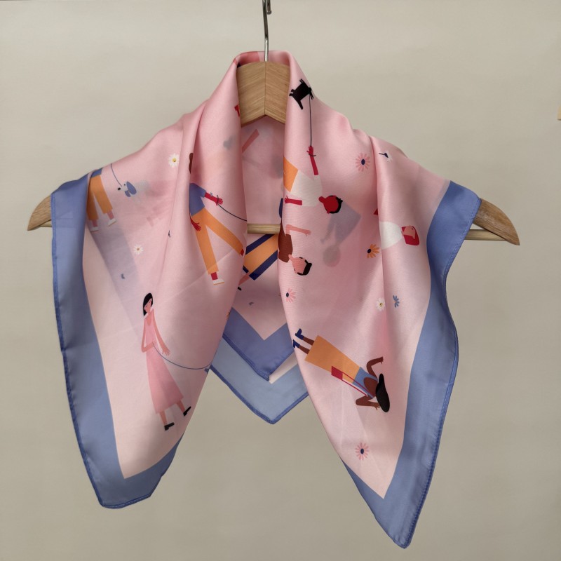 مینی اسکارف ساتن کد 105