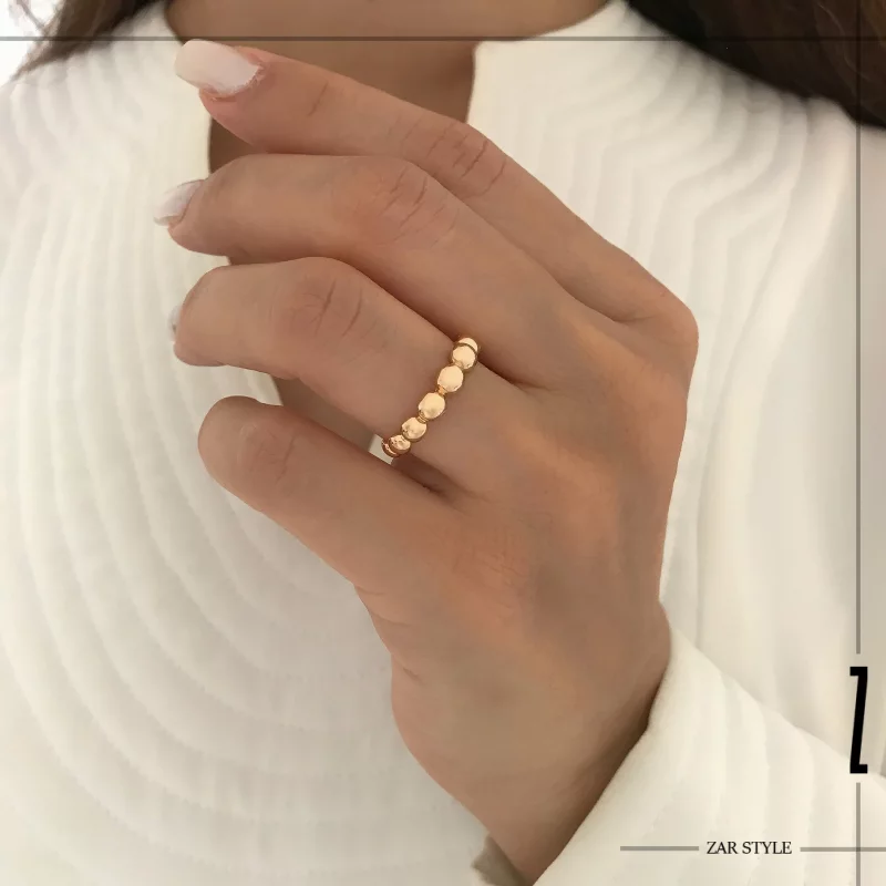 انگشتر زنانه کاف توپی