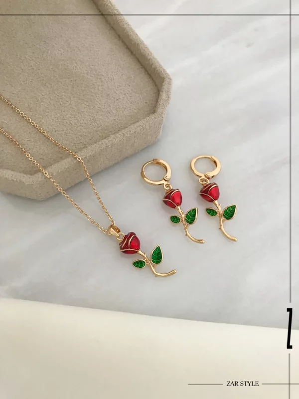 نیم‌ست گل رز سرخ