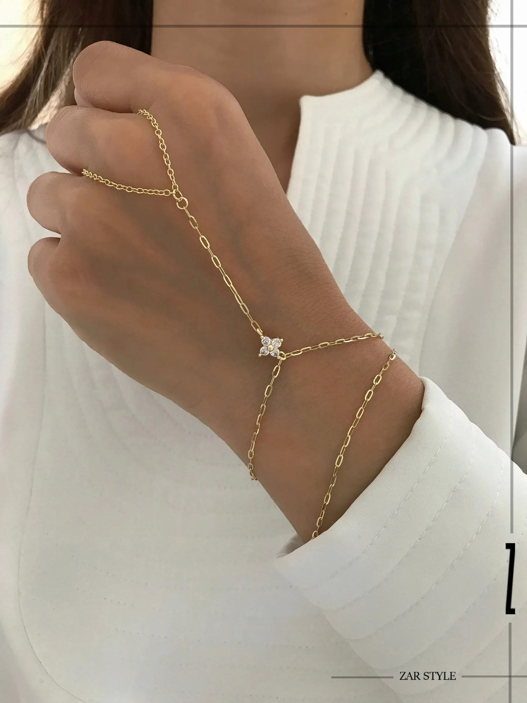 تمیمه شبدر زنجیر کابلی