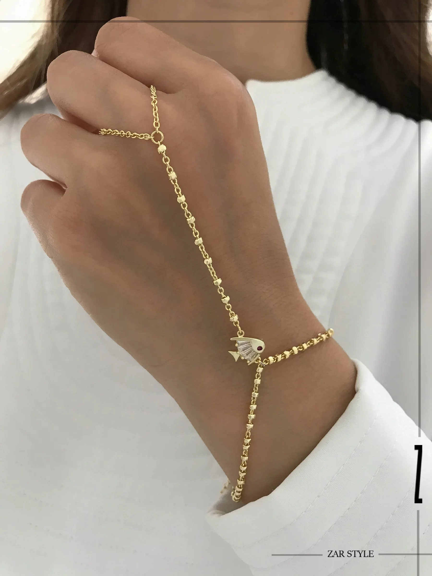 تمیمه ماهی زنجیر گوی