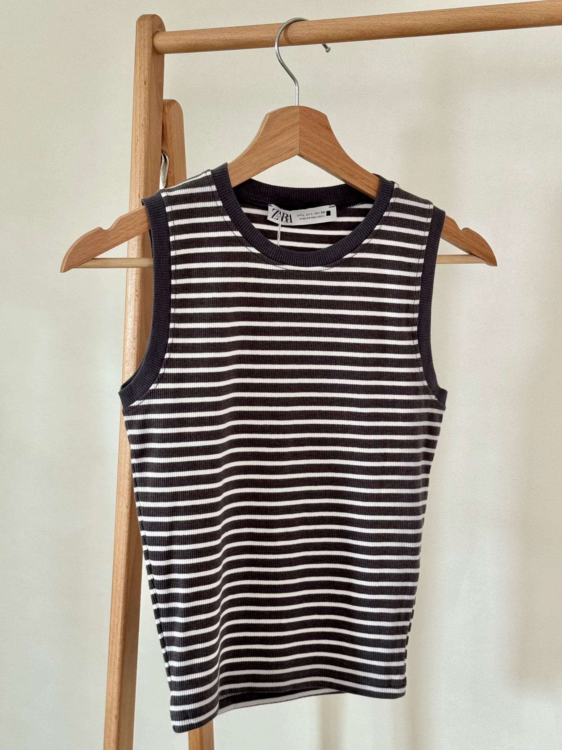 تاپ کبریتی راه راه زارا کد 104