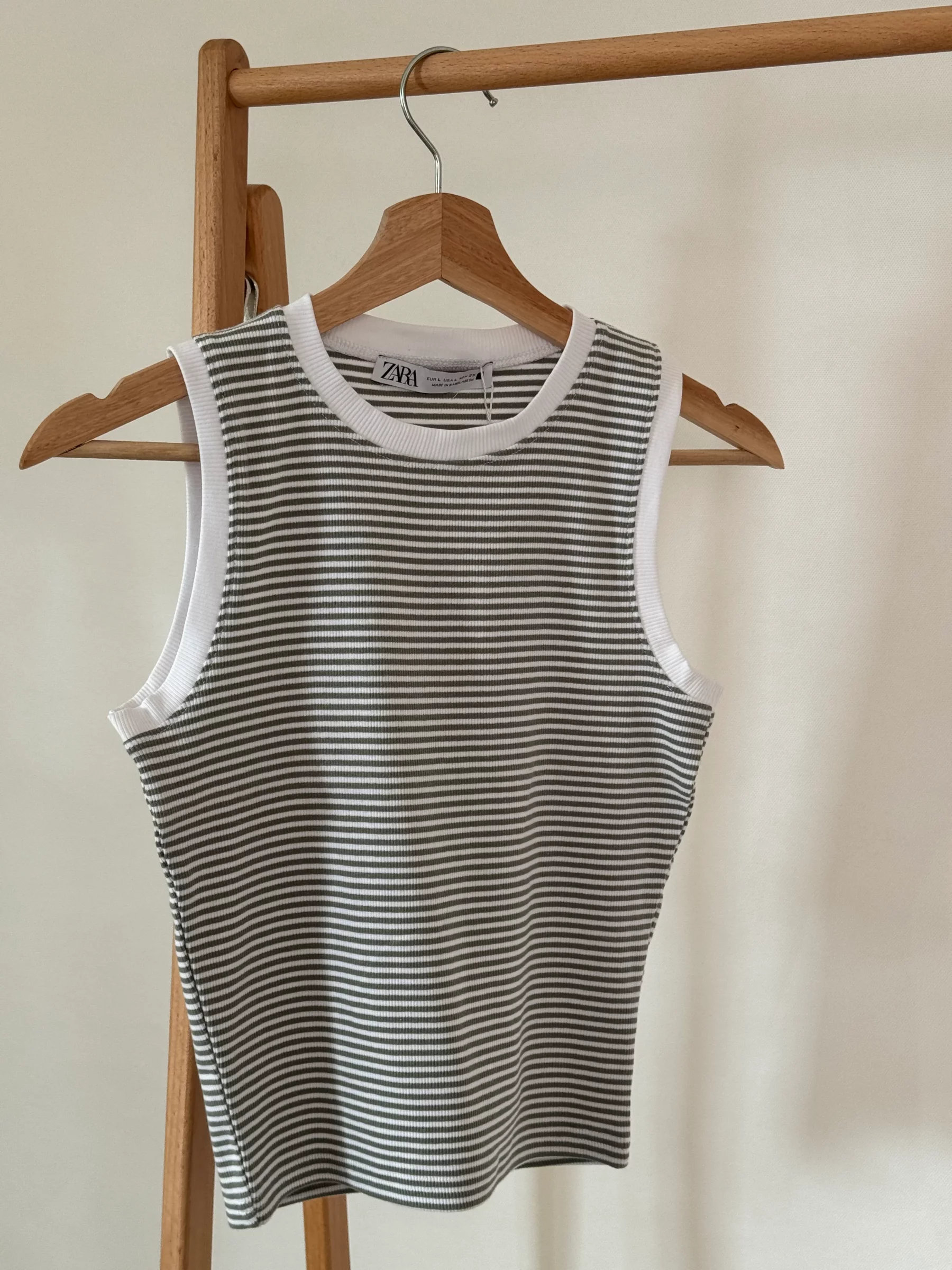 تاپ کبریتی راه راه زارا کد 105