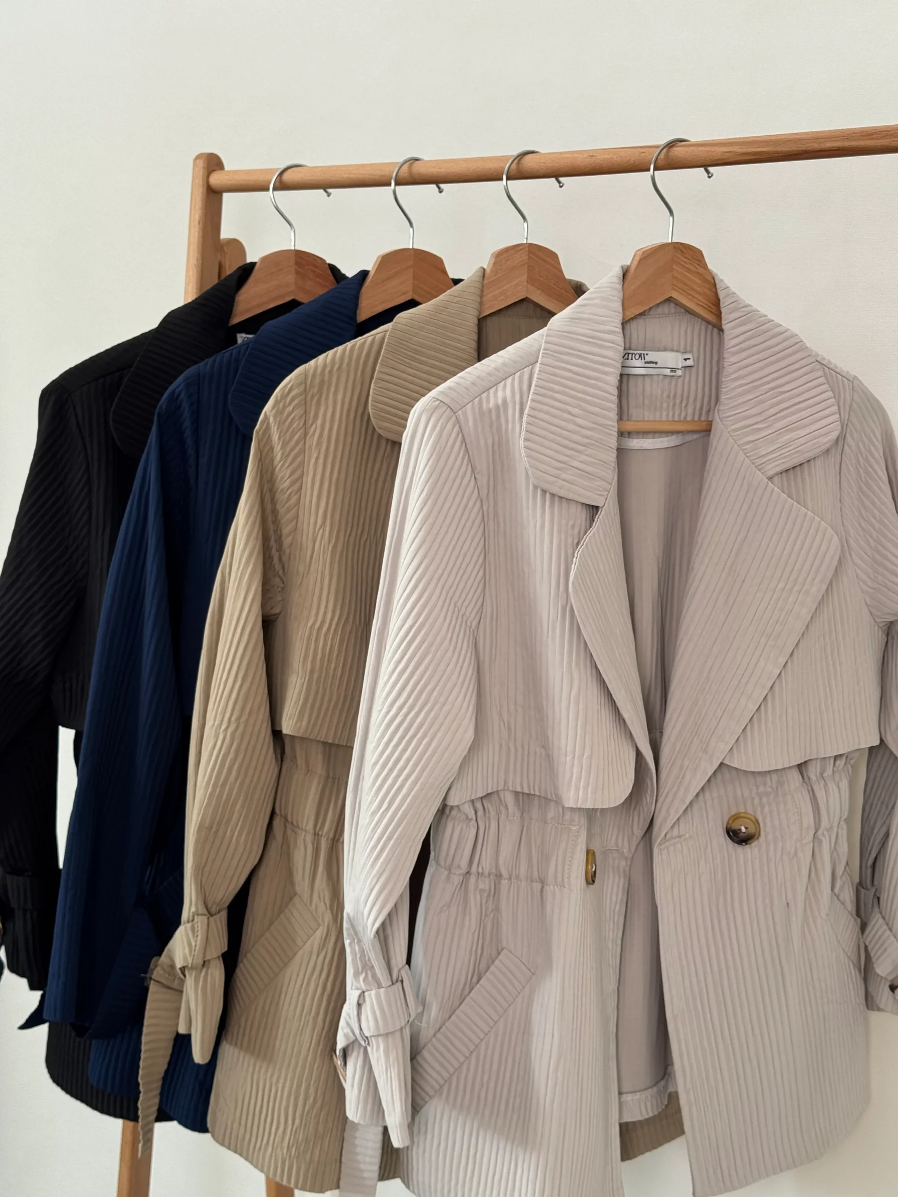 مانتو پاییزه کمر کش