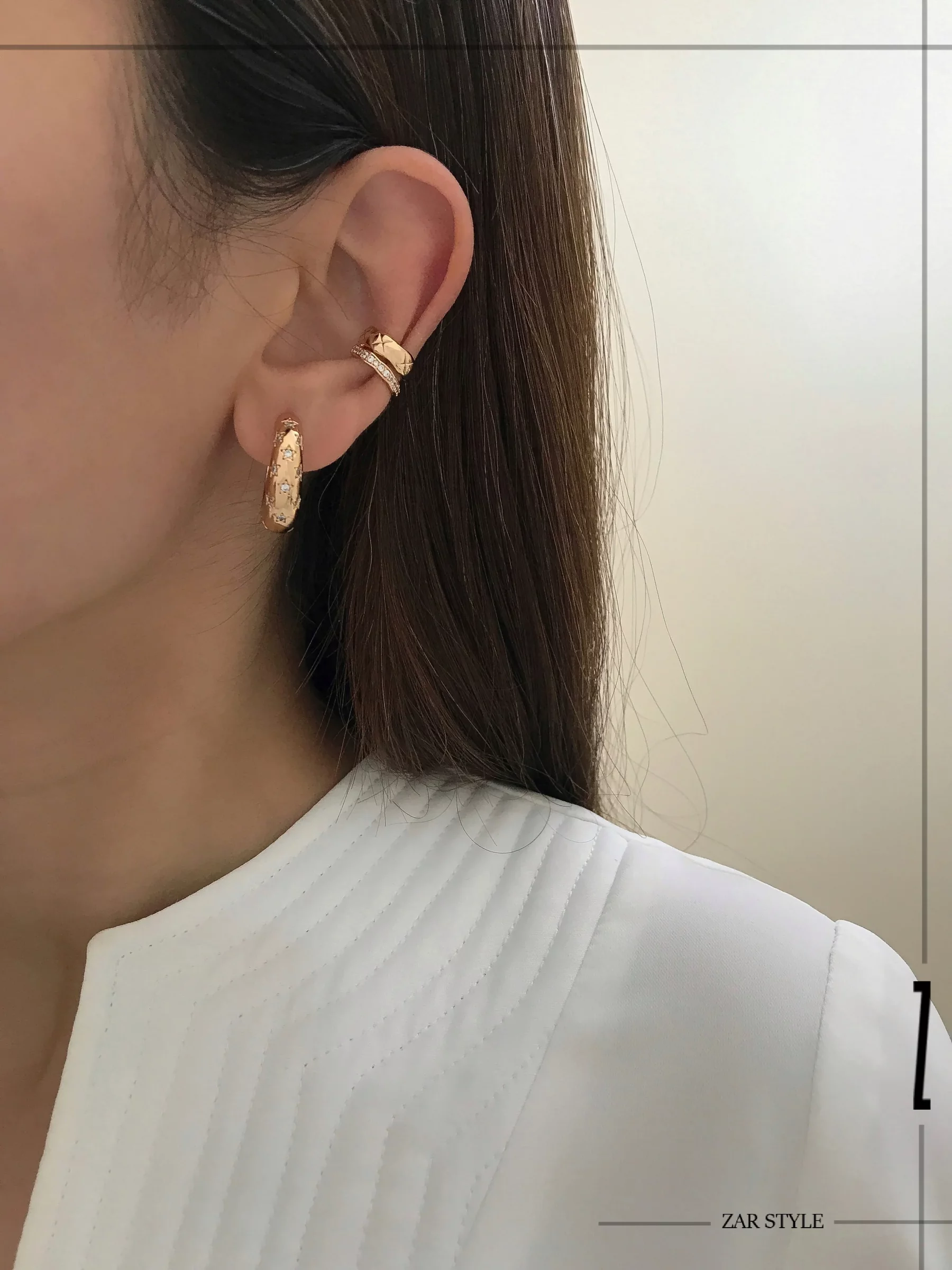 ایرکاف دو لاین رینگ تراش‌ ایکس و نگین