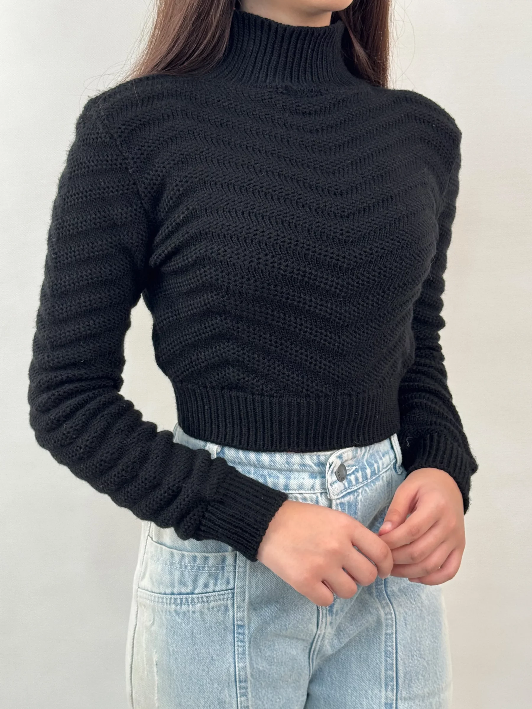 کراپ بافت یقه ایستاده کد 106