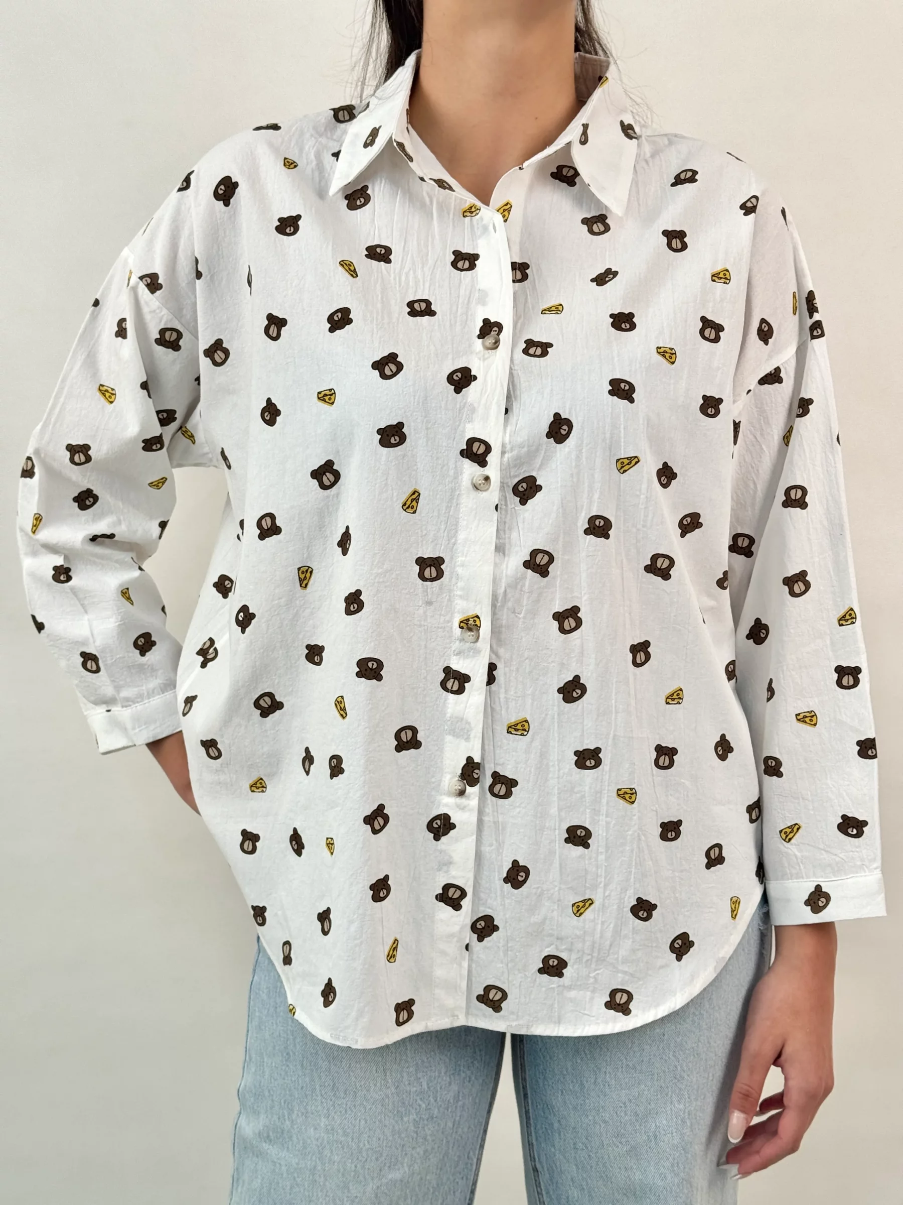 شومیز طرح خرس