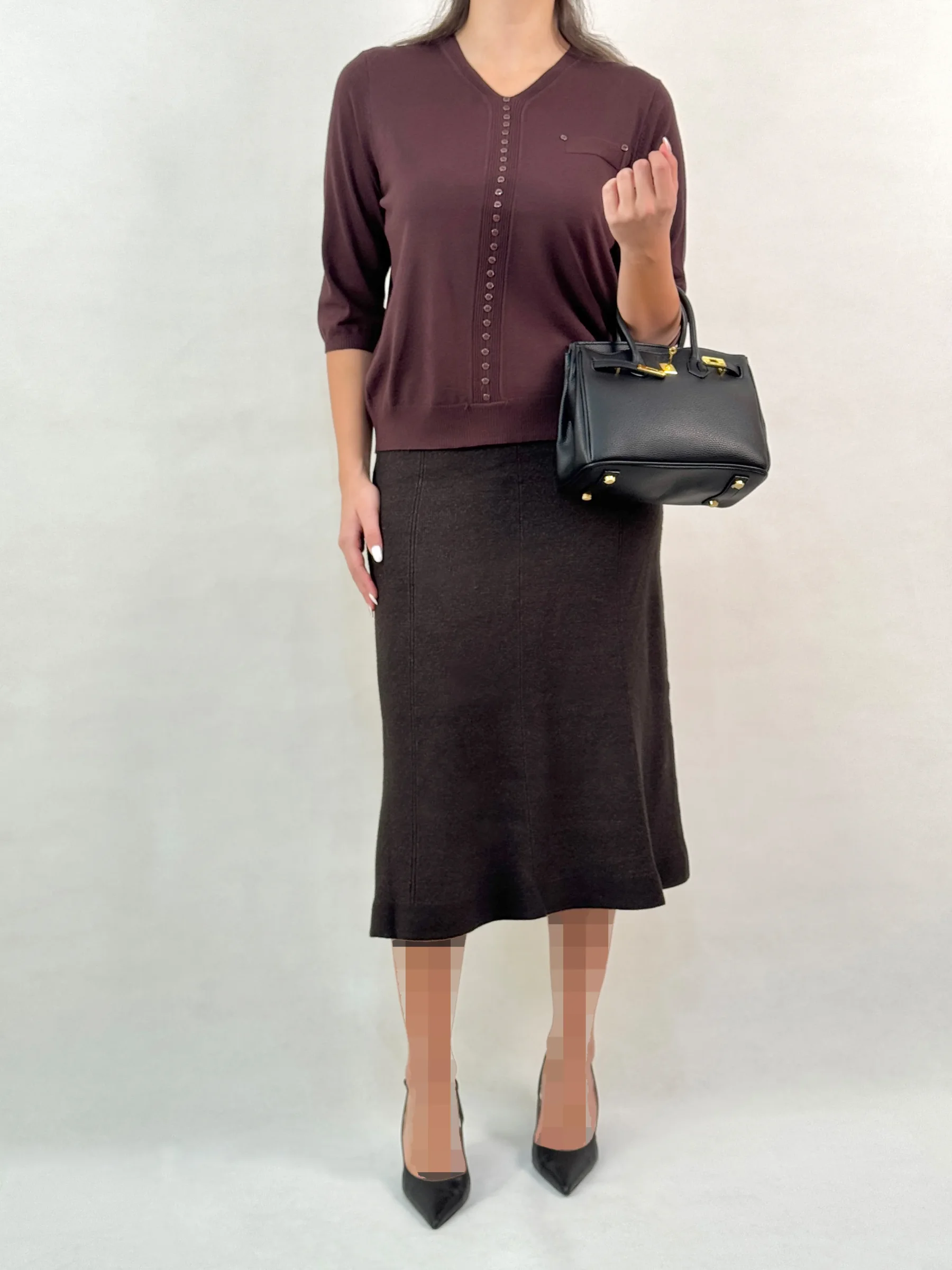 دامن بافت کلوش