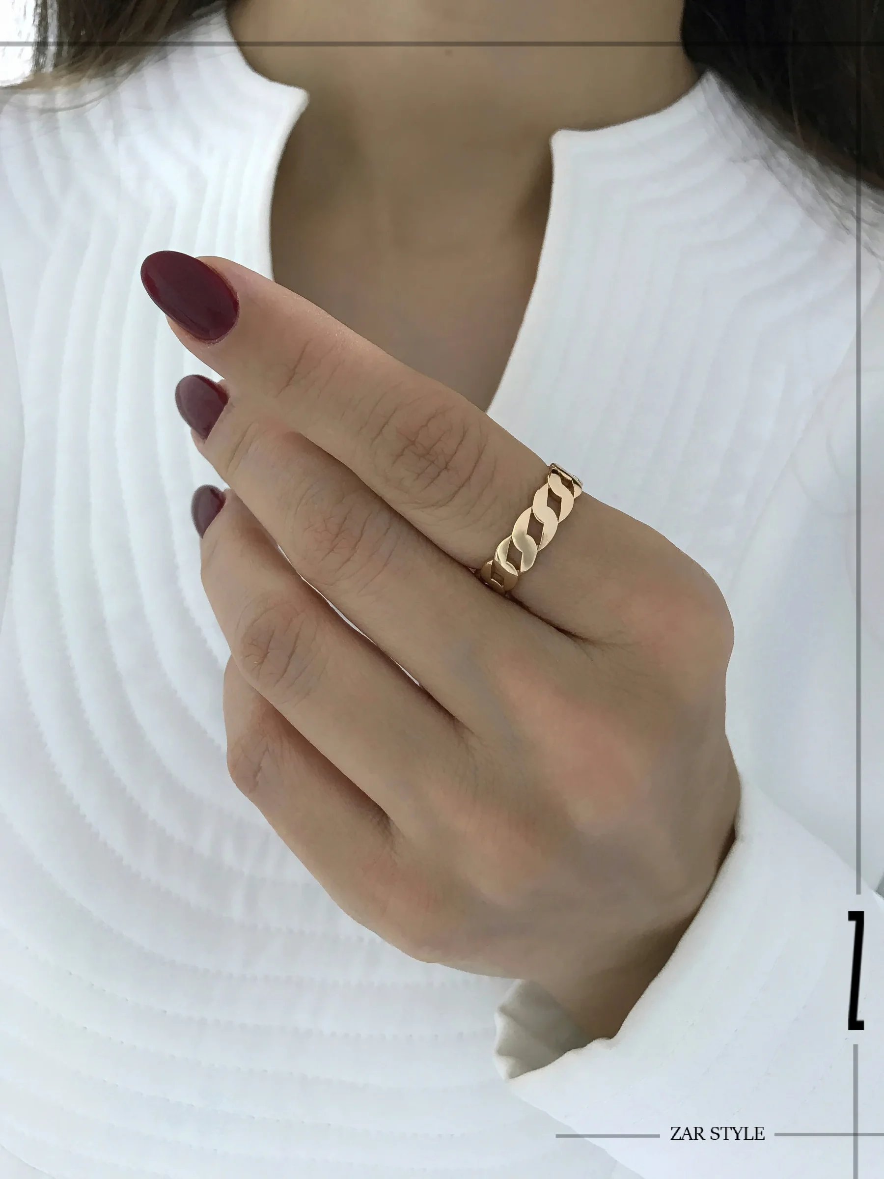 انگشتر کارتیه فلت