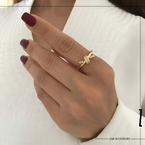 انگشتر گره تیفانی