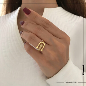 انگشتر تیفانی گلد