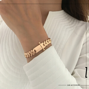 دستبند کارتیه ژاپنی قفل کوبایی