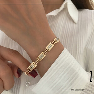 دستبند مستطیل و سه خط