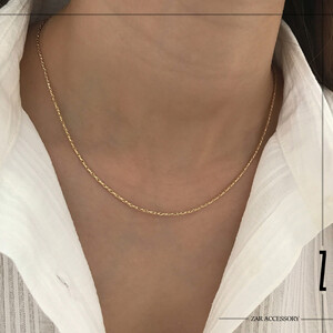 گردنبند آینه‌ای تراش‌دار