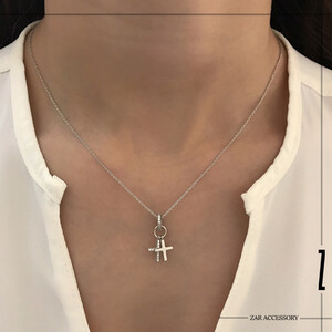 گردنبند دو صلیب