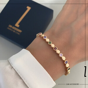 دستبند زنانه مولتی کالر