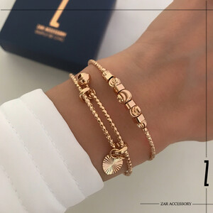 دستبند زنانه گوی متحرک