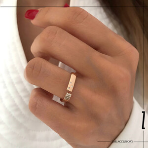 انگشتر زنانه چهار وجه