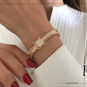 دستبند هرینگبون قفل کوبایی