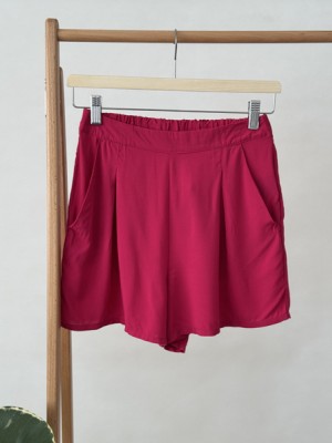 شورتک نخی تک رنگ اسمارا