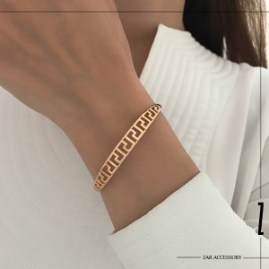 دستبند بنگل ورساچه آینه‌ای