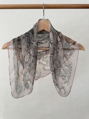 مینی اسکارف حریر کد 400