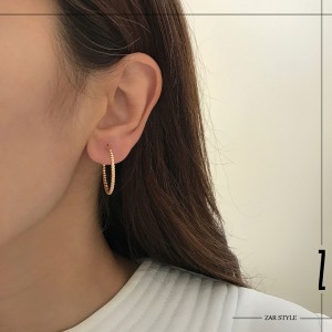 گوشواره حلقه‌ای تراشه